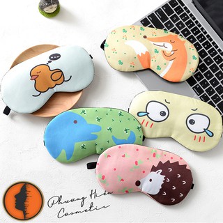 Miếng che mắt ngủ 3D có gel họa tiết dễ thương - HÀNG LOẠI 1