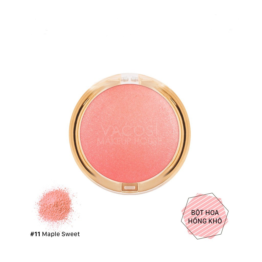 Phấn Má Hồng Tròn VACOSI Lolipop Blush Powder 4.4g