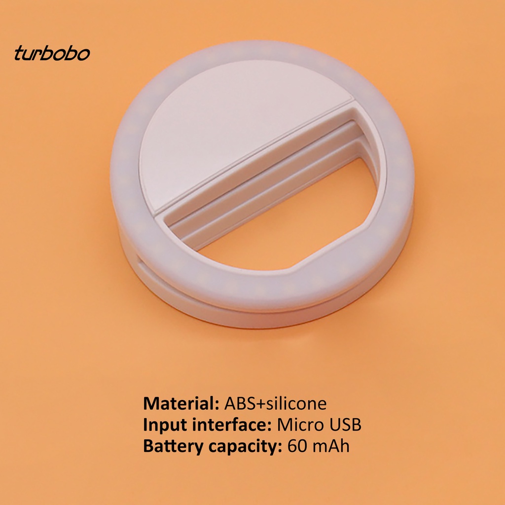 Đèn trợ sáng selfie bóng LED ánh sáng dịu 4 màu tùy chọn ứng dụng rộng rãi cho livestream