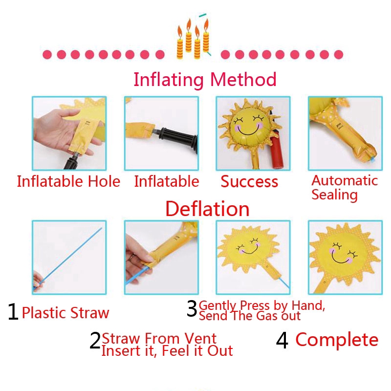 Bong bóng dạng băng đô họa tiết động vật đáng yêu độc đáo dành cho trang trí sinh nhật