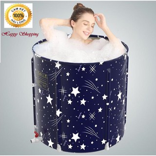 Bồn tắm kèm xông hơi, bồn tắm gấp gọn thông minh tiện lợi