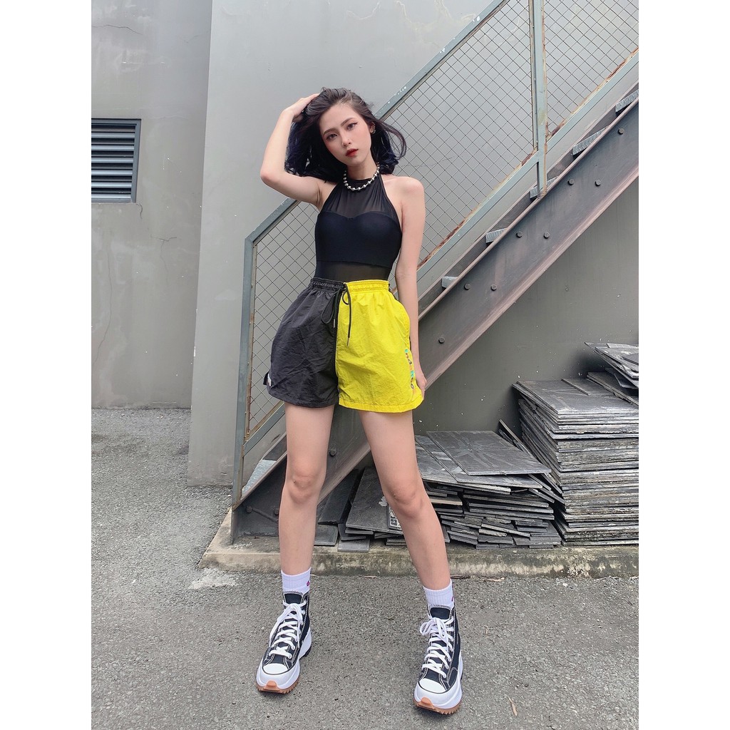 Quần short dù phối màu Colorful INDAHOOD | BigBuy360 - bigbuy360.vn