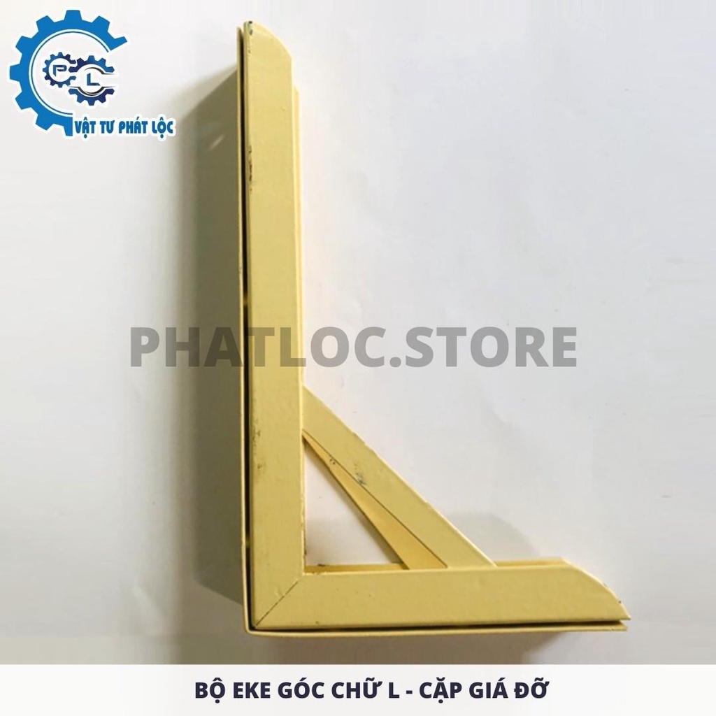 Bộ Eke góc chữ L - Cặp giá đỡ nhiều kích cỡ