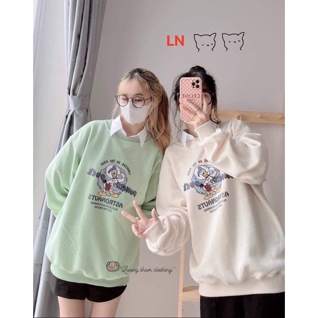 Áo nỉ bo vịt vòng tròn LN11