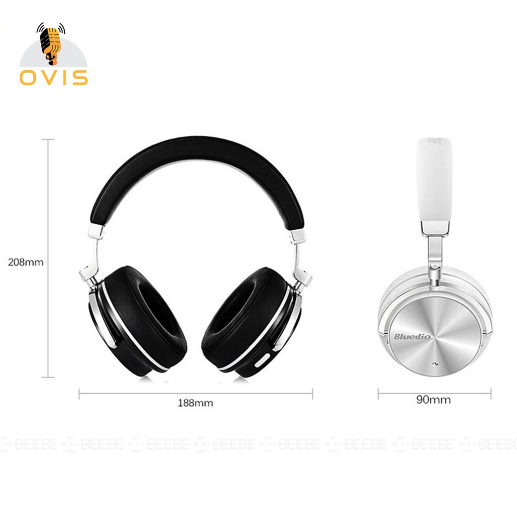 Tai Nghe Bluetooth Chống Ồn Hifi  Bluedio T4S