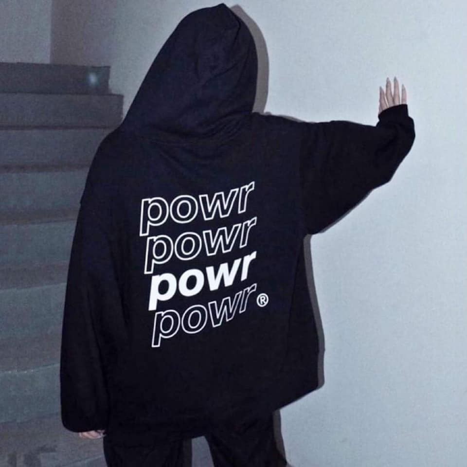 [SIÊU XINH]  Áo khoác hoodie nỉ bông POWR ulzzang đôi nam nữ form rộng dây kéo zip dày giá rẻ đẹp (Sỉ từ 5sp bấ | BigBuy360 - bigbuy360.vn