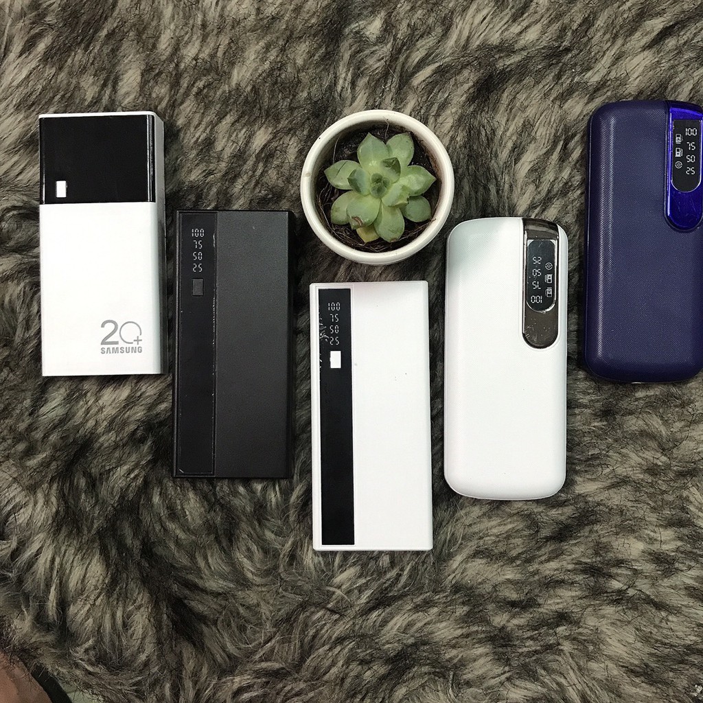 Sạc dự phòng cho các thiết bị di động, có đèn báo,SAMSUNG 20+,SẠC DỰ PHÒNG GIÁ RẺ