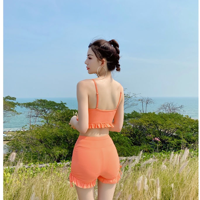 Bộ Đồ Bơi Ba Mảnh Tay Dài Che Phủ Bụng Chống Nắng Dành Cho Nữ 2021 | BigBuy360 - bigbuy360.vn