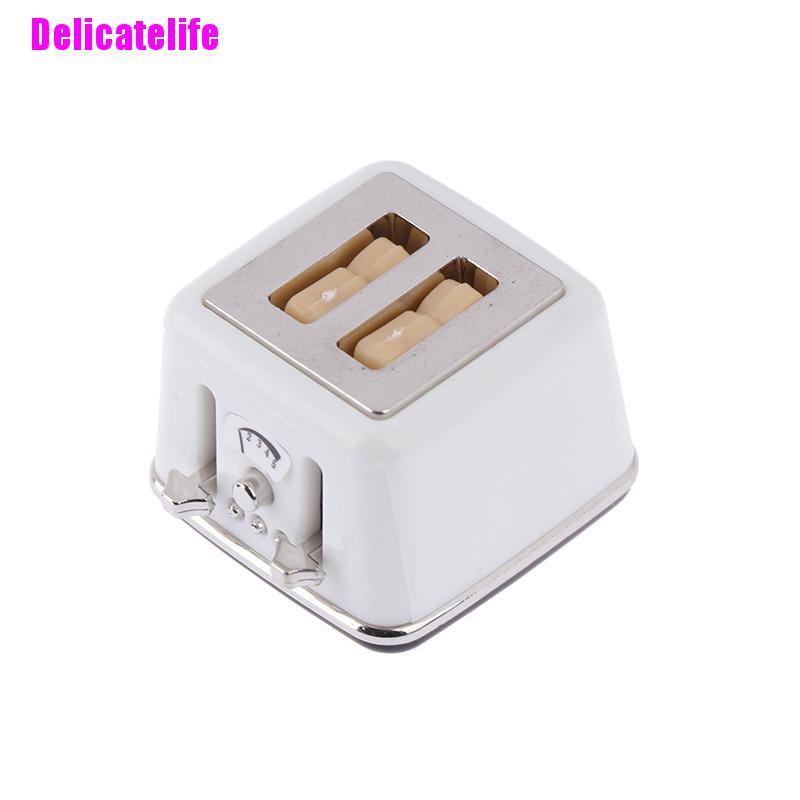 Máy Nướng Bánh Mì Mini Dễ Thương Cho Nhà Búp Bê Tỉ Lệ 1 / 12