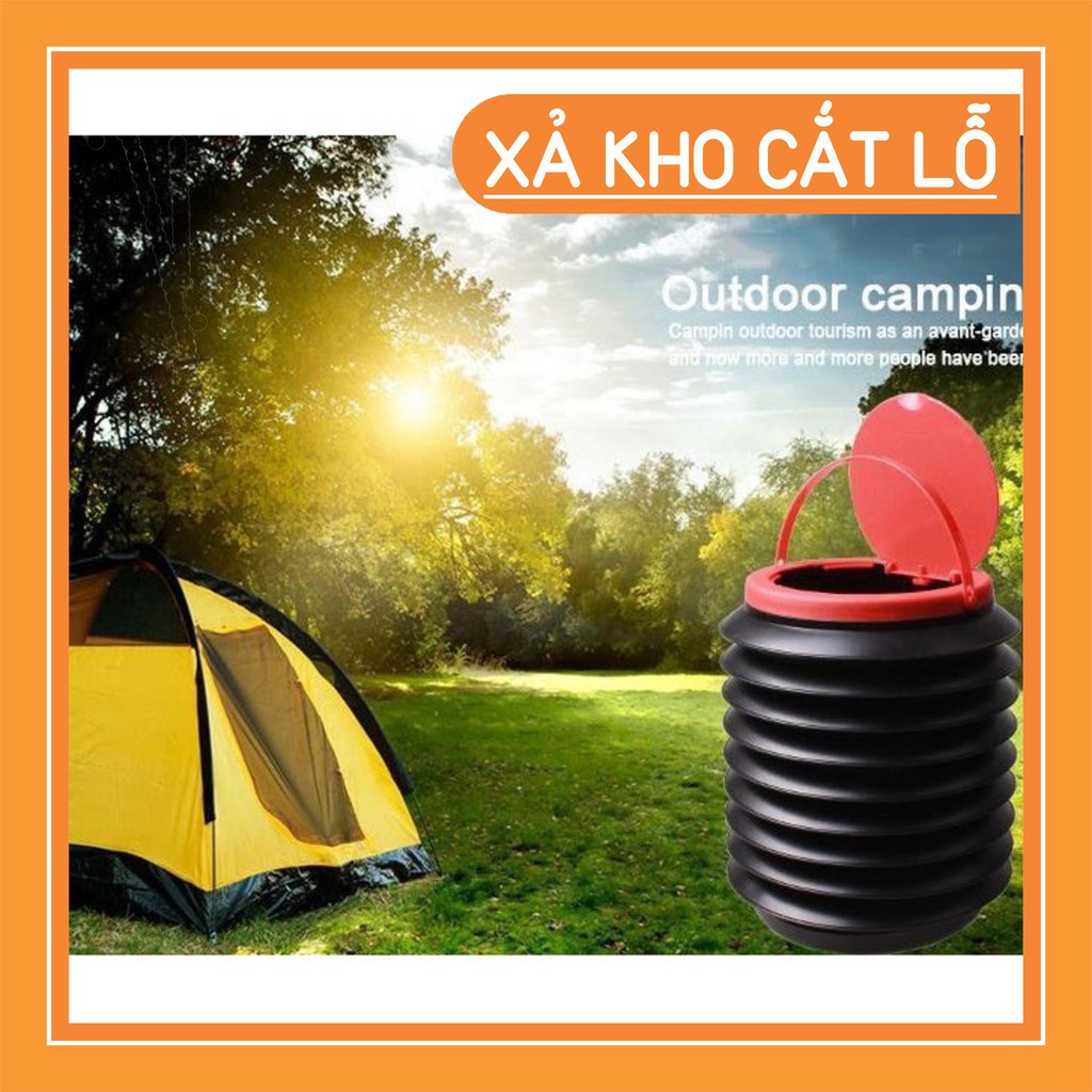 (thanh lý giá sỉ) THÙNG RÁC CO GIÃN MI NI ĐỂ TRÊN Ô TÔ