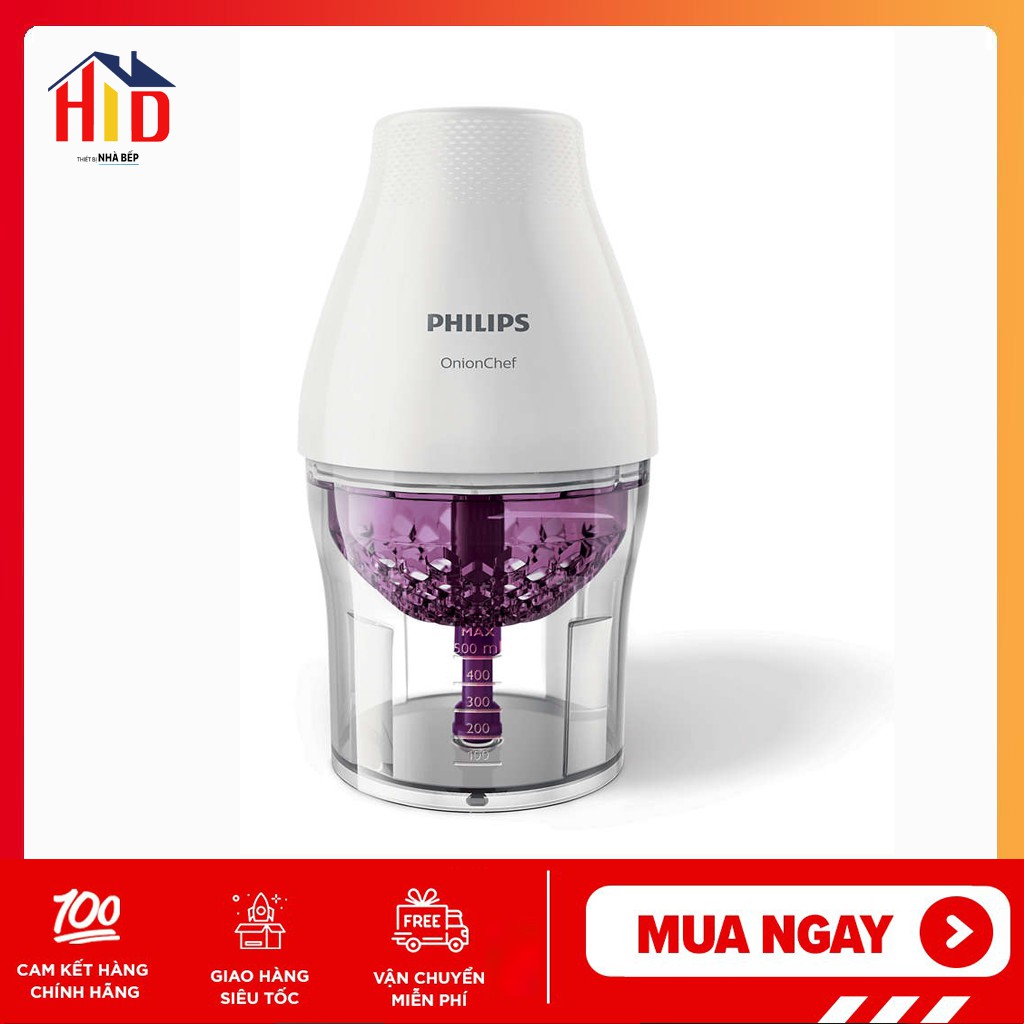 (Bảo hành chính hãng toàn quốc)Máy xay thịt Philips-Màu trắng