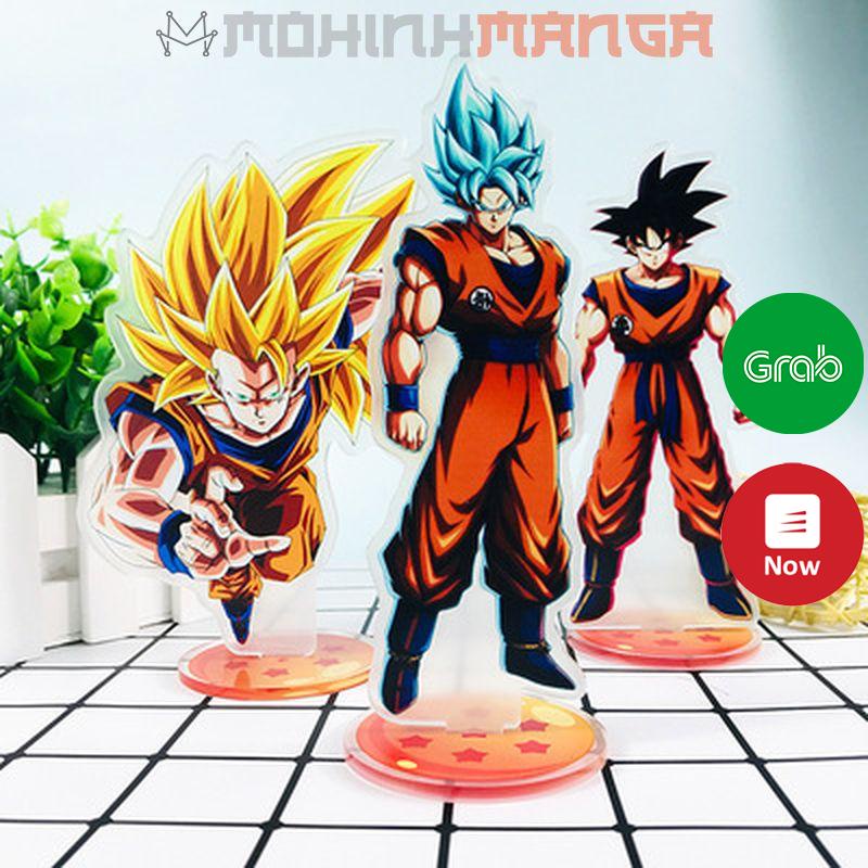 Standee Bảy viên ngọc rồng Dragon Ball Son Goku Black Vegeta Frieza Beerus Trunk Krillin Picolo Rồng thần Shenron Broly