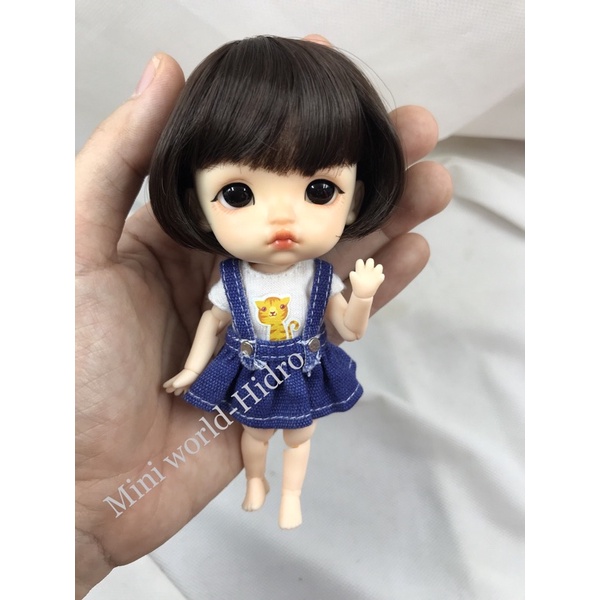 [Hàng có sẵn] Búp bê BJD 1/8 RC da tan, da trắng Lati. Lati ball jointed doll kèm wig Head doll Sto