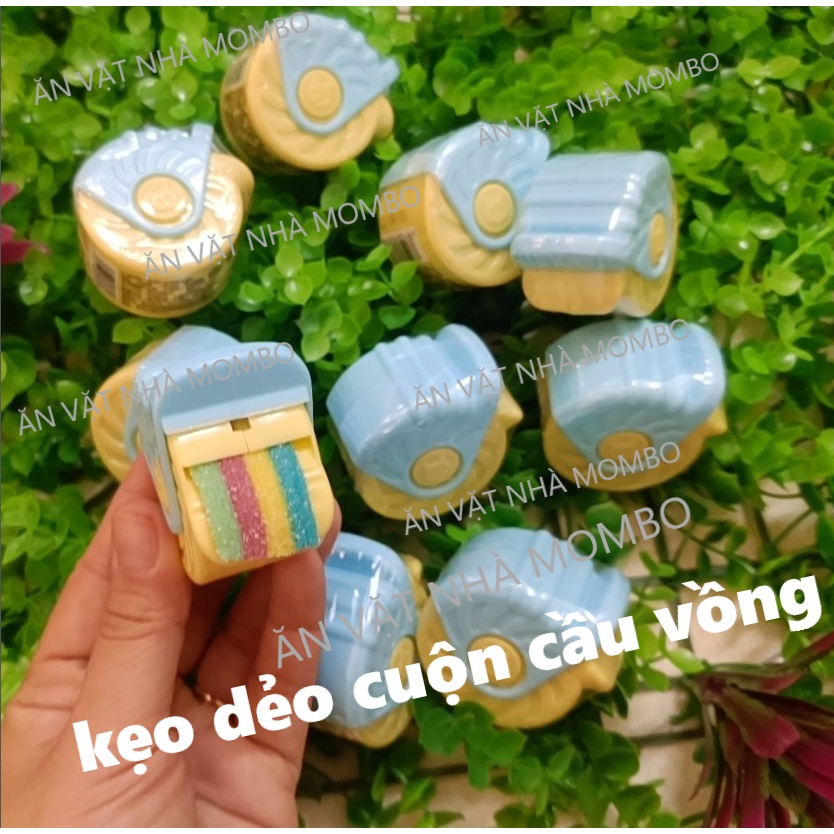 Kẹo dẻo cuộn cầu vòng vui nhộn chua chua ngọt ngọt