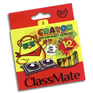 Bút sáp 12 màu class mate cl-cr201