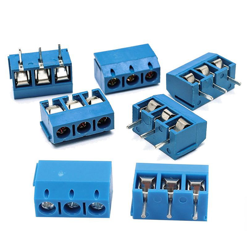 Set 100 Đầu Nối Dây Điện 3 Pin Abs Kf301-3P 5.08mm | BigBuy360 - bigbuy360.vn