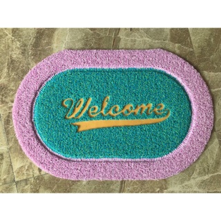 Combo 2 thảm nhựa welcome