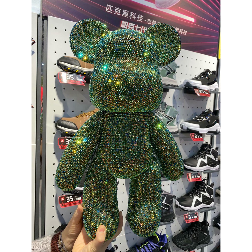 [ Size 65,75 ]Gấu đính đá handmade, bearbrick series cao cấp cho mọi lứa tuổi