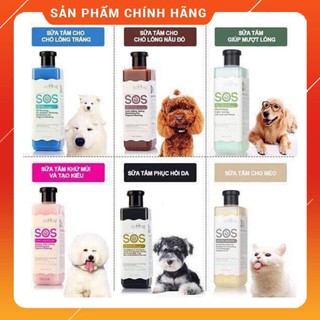 [CHÍNH HÃNG] Sữa Tắm SOS Dành Cho Chó Và Mèo