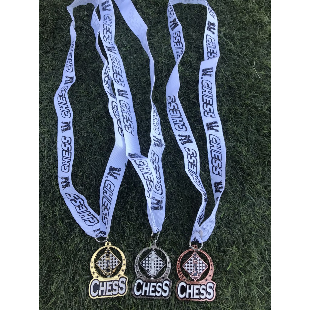 BỘ HUY CHƯƠNG CỜ VUA 4 CHIẾC | CHESS MEDALS 3