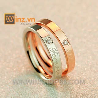 Nhẫn Forever Love N175 (màu đồng) - Winz.vn