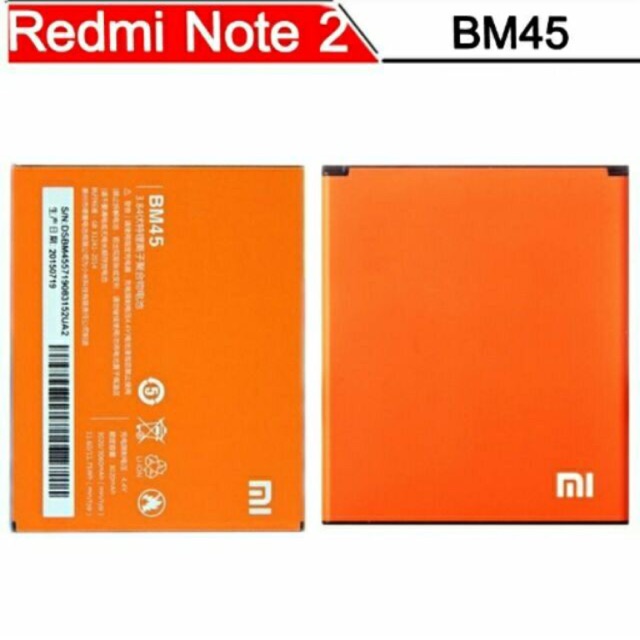 Pin xiaomi xịn cho máy mi Note 2(Bm45)