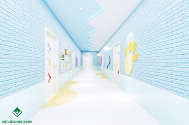 Xốp dán tường 5mm giả gạch 3D | BigBuy360 - bigbuy360.vn