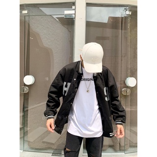 ÁO KHOÁC BOMBER 09 MÀU ĐEN