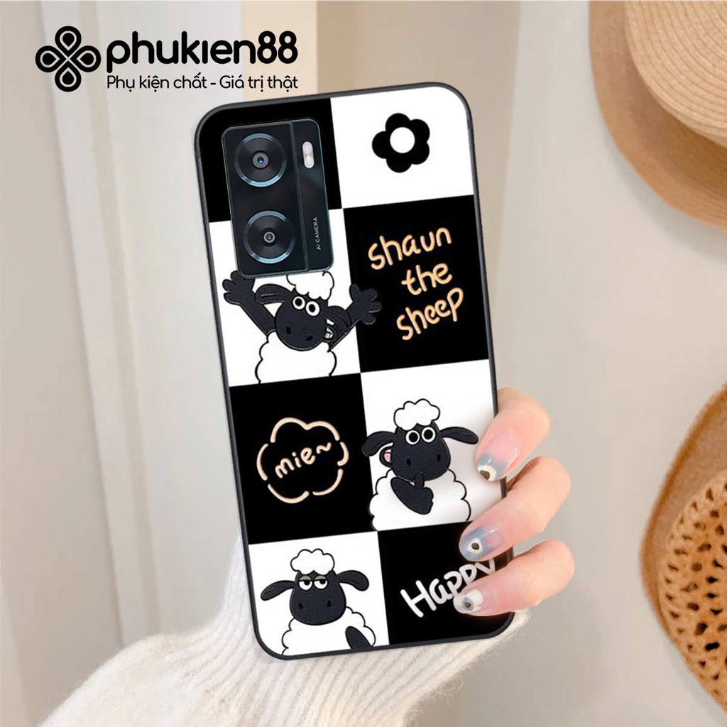 Ốp lưng điện thoại Oppo A57 2022 astronaut, bear leopart, sheep, vỏ ốp rẻ bền đẹp