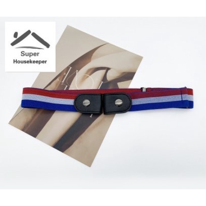 Thắt lưng vô hình co giãn không khóa thời trang cho nam và nữ