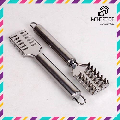 Dụng Cụ Đánh Vảy Cá - Cây Cạo Vảy Cá Bằng Inox Cao Cấp