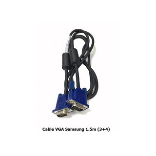[Xả kho] DÂY CÁP VGA  DÀI 1M5 CHỐNG NHIỄU (màu đen) Zin