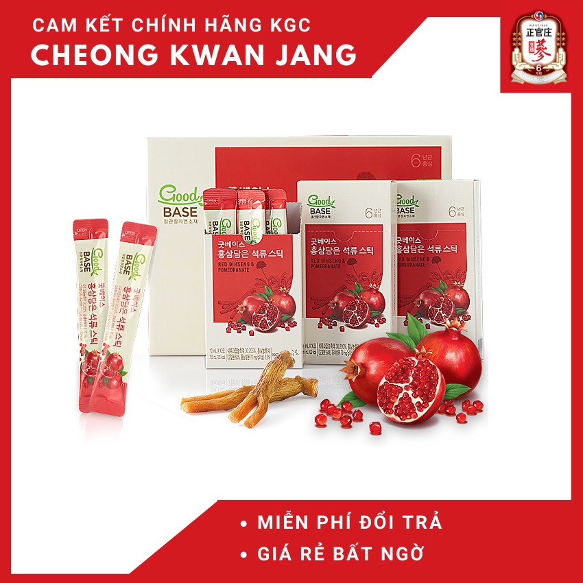 Good Base Hồng sâm chứa lựu Cheong Kwan Jang - Chống lão hóa, làm đẹp da, tốt cho phụ nữ