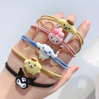 Dây Cột Tóc Mặt Hình Động Vật Nhiều Màu Sắc Đơn Giản Xinh Xắn Dễ Thương