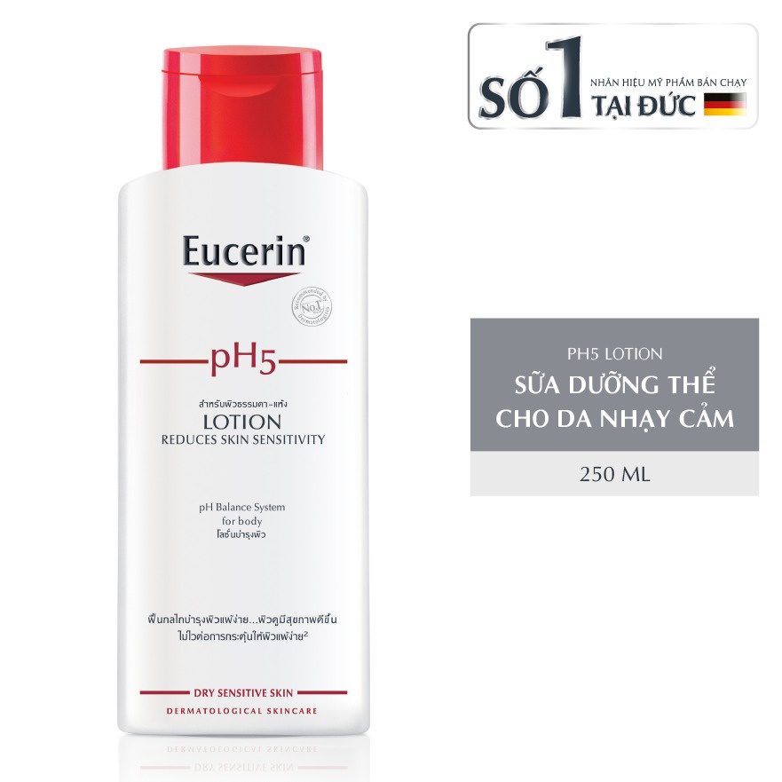 Sữa Dưỡng Thể Eucerin PH5 LOTION 250ml Cho Da Nhạy Cảm