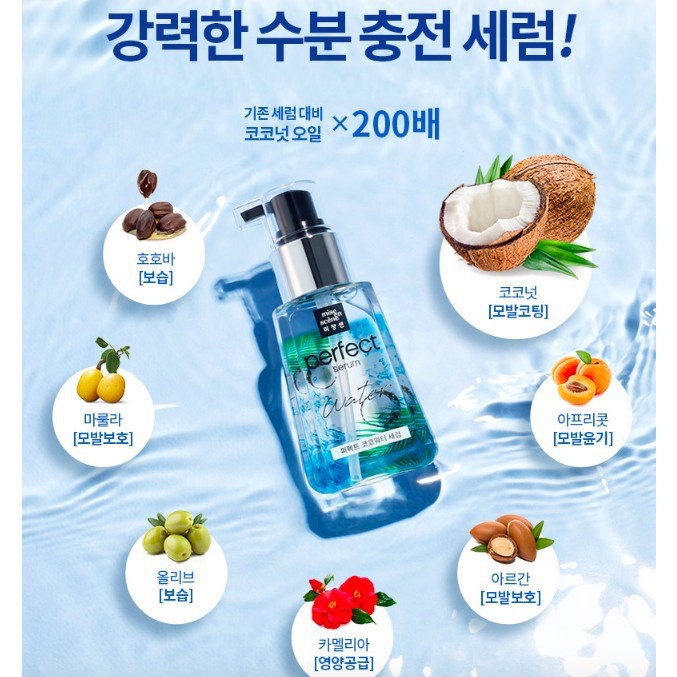 (Mới 2019) Serum Dưỡng Tóc Phục Hổi Hư Tổn Mise En Scene Perfect Water 80ml