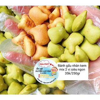 Bánh gấu mix 2 vị