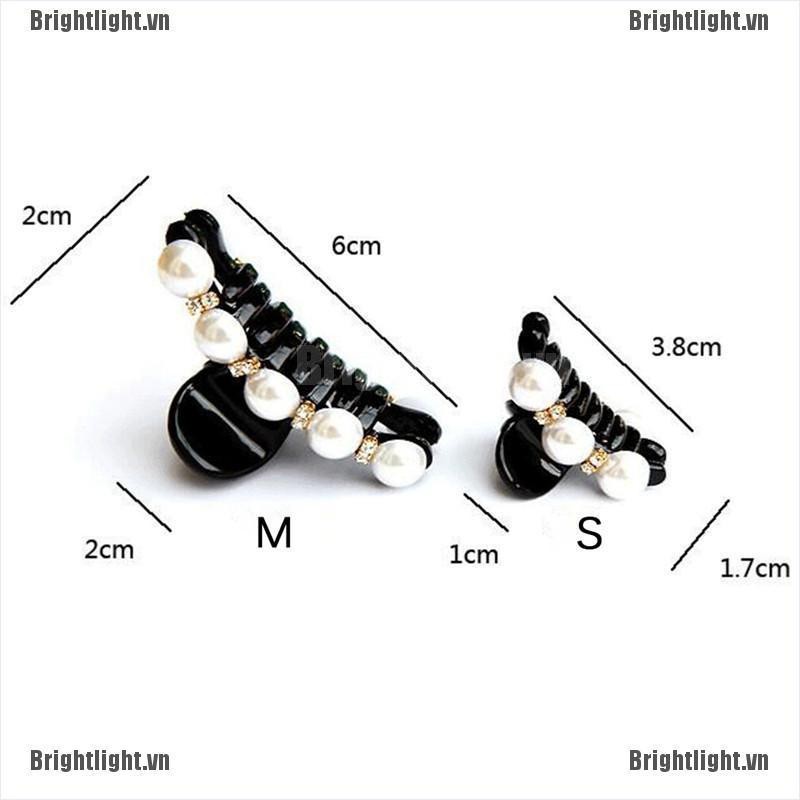 Tóc Giả Đính Ngọc Trai Phong Cách Hàn Quốc