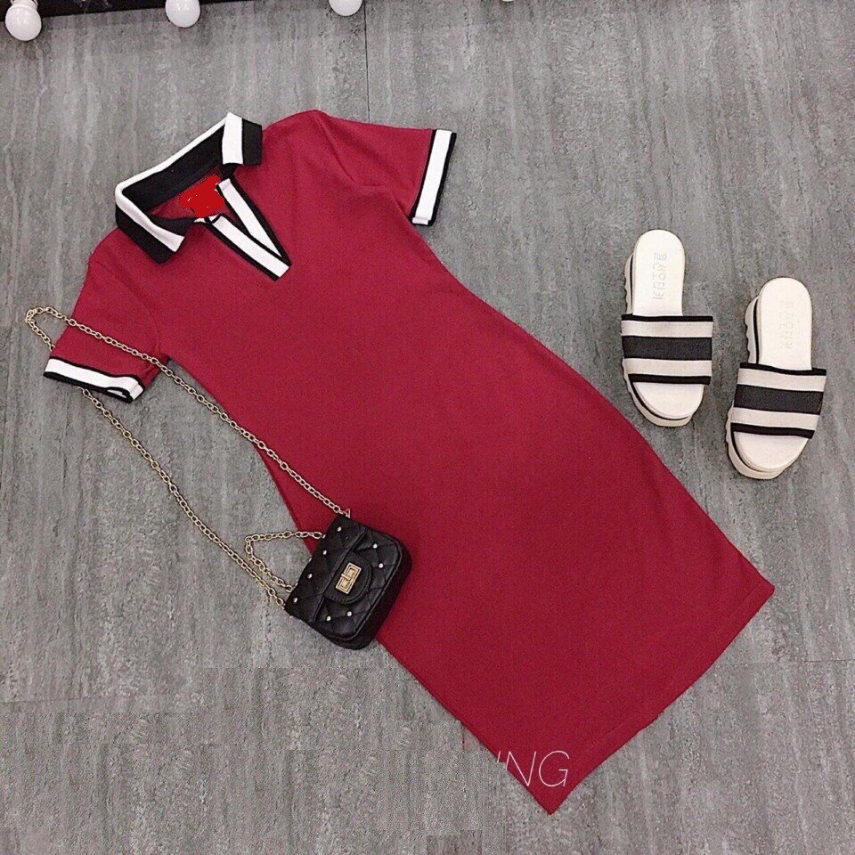 Áo váy thun body siêu xinh