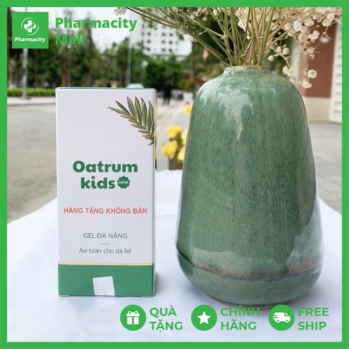 Gel đa năng bôi da bé Oatrum Kids New - Hết trầy xước, rách da, bỏng, hăm da, muỗi côn trùng đốt - 20g