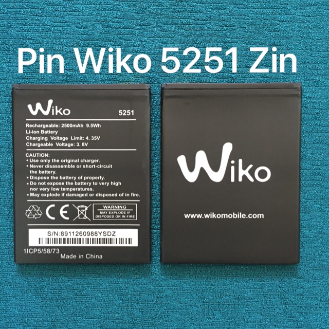 Pin Wiko 5251