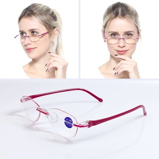 Kính Lão Thị Viễn Thị Trung Niên Nữ, Gọng Siêu Dẻo Chống Ánh Sáng Xanh