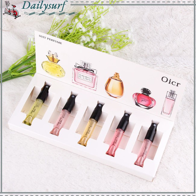 (Hàng Mới Về) Set 5 Lọ Nước Hoa Dạng Xịt J4 3ml Dành Cho Nữ | BigBuy360 - bigbuy360.vn