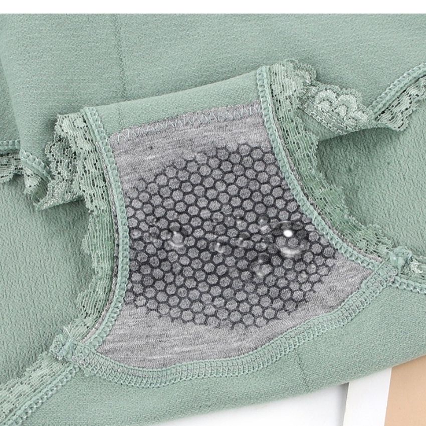 Quần Lót Nữ - Quần lót nữ cotton vải mềm viền ren ôm bụng kháng khuẩn thông hơi co giãn tốt Q13