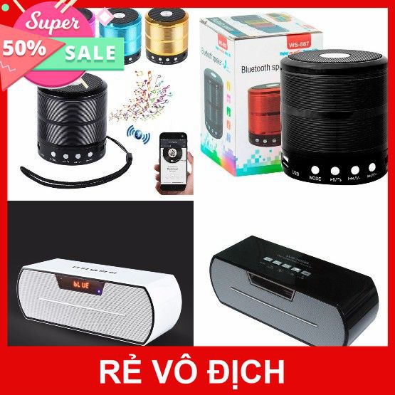 LOA BLUETOOTH WS-Y69, WS-887 CỰC HAY [HCM]