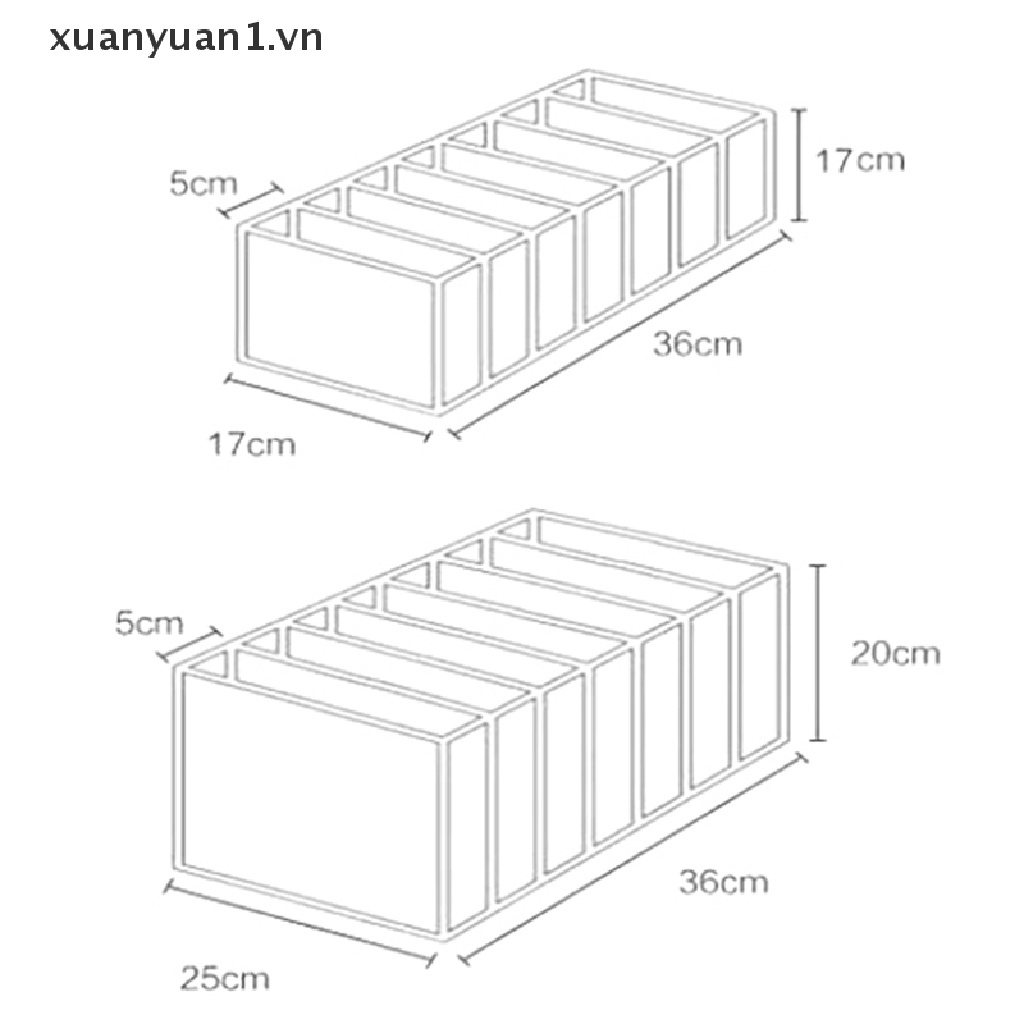 Hộp Đựng Đồ Dùng Chia Ngăn Bằng Vải Jean Tiện Dụng