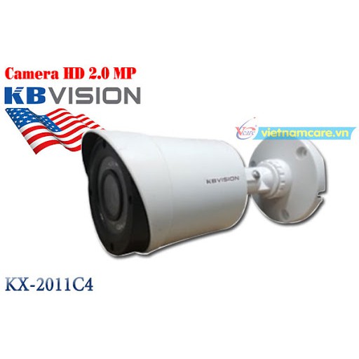 {Giá HỦY DIỆT} Camera KBVISION KX-2011C4 2MP THÂN NHỰA