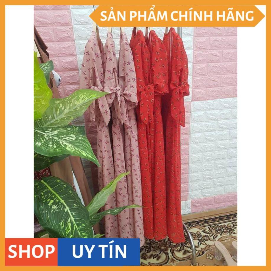 Đầm suông hoa dạo phố 2 màu tay nơ so iu-hẹn hò,đi dạo diện em nó thì đẹp phải biết nè các nàng - Thời trang VADA - D143 | BigBuy360 - bigbuy360.vn