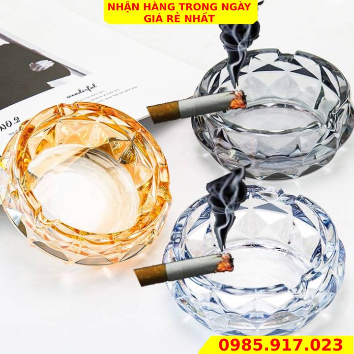 SỈ Gạt tàn thuốc lá thiết kế vòm sang trọng độc đáo😊😊 Chất liệu thủy tinh cao cấp😊😊