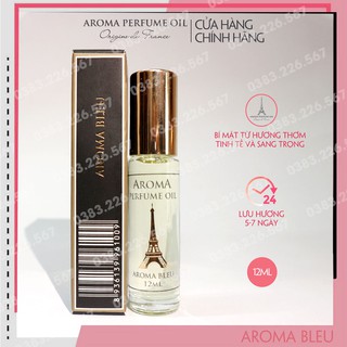 Tinh dầu nước hoa Pháp Aroma Bleu De EDP Pour Home 12ml - Mạnh mẽ, Phóng khoáng